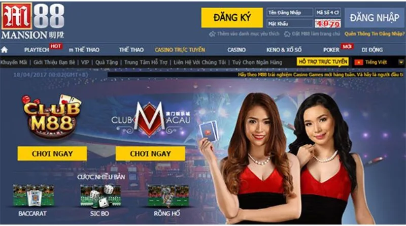 Tận hưởng trải nghiệm cực chất với kho sản phẩm siêu hấp dẫn tại M88 Casino